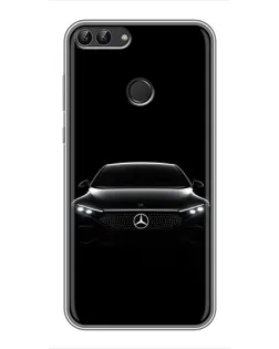 Чехол для Huawei P Smart (Enjoy 7s, FIG-LA1) с картинкой «Mercedes Vision — концепт»