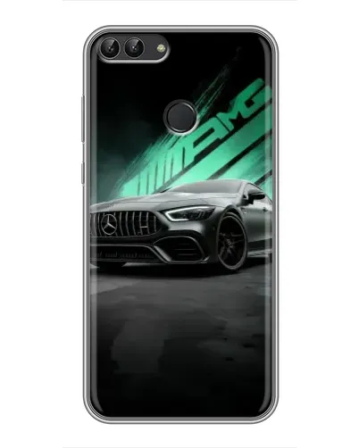 Чехол для Huawei P Smart (Enjoy 7s, FIG-LA1) с картинкой «Темный Mercedes AMG» Чехол для Huawei P Smart (Enjoy 7s, FIG-LA1) с картинкой «Темный Mercedes AMG»