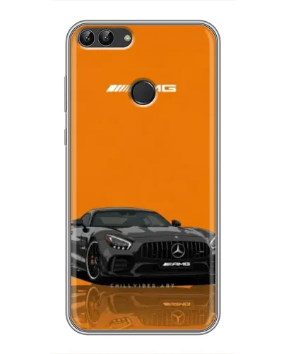 Чехол для Huawei P Smart (Enjoy 7s, FIG-LA1) с картинкой «Оранжевый Mercedes AMG» Чехол для Huawei P Smart (Enjoy 7s, FIG-LA1) с картинкой «Оранжевый Mercedes AMG»