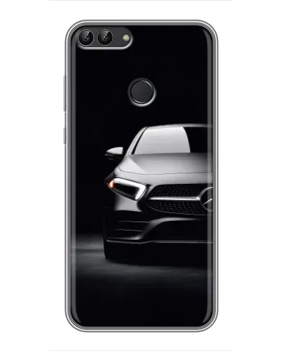 Чехол для Huawei P Smart (Enjoy 7s, FIG-LA1) с картинкой «Свет фар Mercedes» Чехол для Huawei P Smart (Enjoy 7s, FIG-LA1) с картинкой «Свет фар Mercedes»