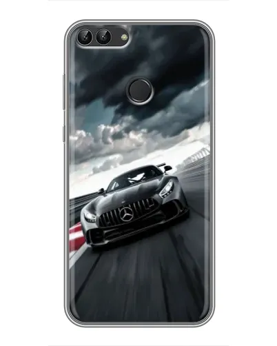 Чехол для Huawei P Smart (Enjoy 7s, FIG-LA1) с картинкой «Гоночный Mercedes AMG» Чехол для Huawei P Smart (Enjoy 7s, FIG-LA1) с картинкой «Гоночный Mercedes AMG»