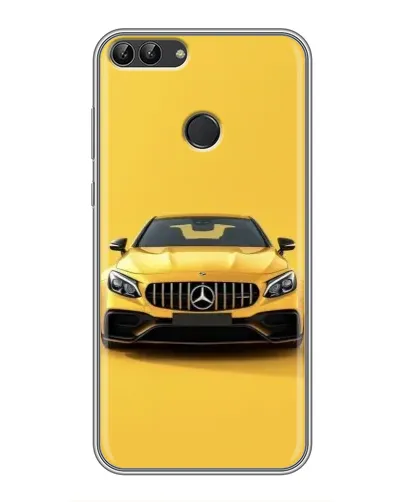 Чехол для Huawei P Smart (Enjoy 7s, FIG-LA1) с картинкой «Желтый Mercedes GT» Чехол для Huawei P Smart (Enjoy 7s, FIG-LA1) с картинкой «Желтый Mercedes GT»