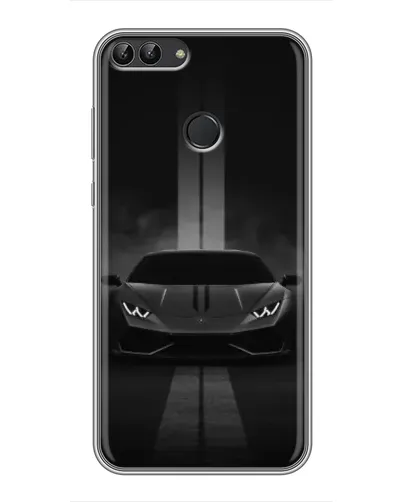 Чехол для Huawei P Smart (Enjoy 7s, FIG-LA1) с картинкой «Lamborghini симметрия дорог» Чехол для Huawei P Smart (Enjoy 7s, FIG-LA1) с картинкой «Lamborghini симметрия дорог»