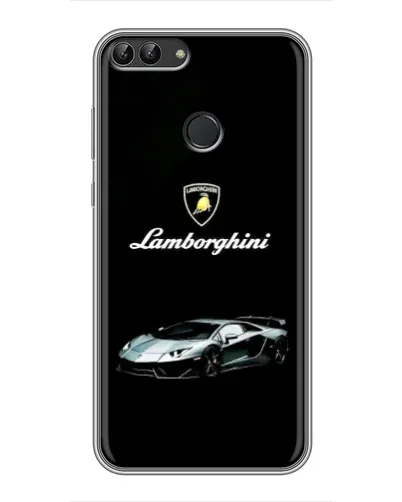 Чехол для Huawei P Smart (Enjoy 7s, FIG-LA1) с картинкой «Логотип Lamborghini классика» Чехол для Huawei P Smart (Enjoy 7s, FIG-LA1) с картинкой «Логотип Lamborghini классика»