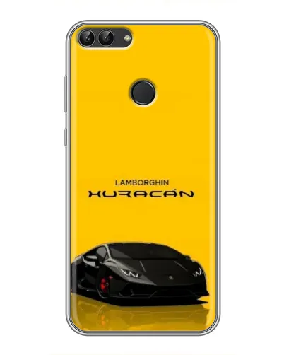 Чехол для Huawei P Smart (Enjoy 7s, FIG-LA1) с картинкой «Lamborghini Huracan черный» Чехол для Huawei P Smart (Enjoy 7s, FIG-LA1) с картинкой «Lamborghini Huracan черный»