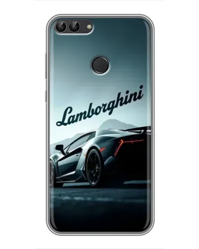 Чехол для Huawei P Smart (Enjoy 7s, FIG-LA1) с картинкой «Классическая надпись Lamborghini» Чехол для Huawei P Smart (Enjoy 7s, FIG-LA1) с картинкой «Классическая надпись Lamborghini»