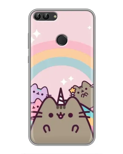 Чохол для Huawei P Smart (Enjoy 7s, FIG-LA1) з картинкою «Єдиноріг Pusheen» Чохол для Huawei P Smart (Enjoy 7s, FIG-LA1) з картинкою «Єдиноріг Pusheen»