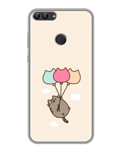 Чохол для Huawei P Smart (Enjoy 7s, FIG-LA1) з картинкою «Пушин на кульках» Чохол для Huawei P Smart (Enjoy 7s, FIG-LA1) з картинкою «Пушин на кульках»