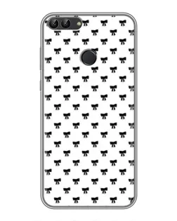 Чехол для Huawei P Smart (Enjoy 7s, FIG-LA1) с картинкой «Мини-бантики»
