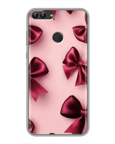 Чехол для Huawei P Smart (Enjoy 7s, FIG-LA1) с картинкой «Бордовый атлас» Чехол для Huawei P Smart (Enjoy 7s, FIG-LA1) с картинкой «Бордовый атлас»