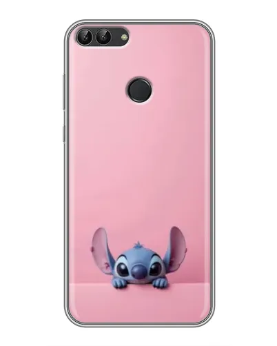 Чехол для Huawei P Smart (Enjoy 7s, FIG-LA1) с картинкой «Stitch выглядывает» Чехол для Huawei P Smart (Enjoy 7s, FIG-LA1) с картинкой «Stitch выглядывает»