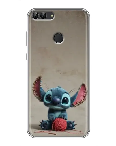 Чехол для Huawei P Smart (Enjoy 7s, FIG-LA1) с картинкой «Стич на коричневом фоне» Чехол для Huawei P Smart (Enjoy 7s, FIG-LA1) с картинкой «Стич на коричневом фоне»