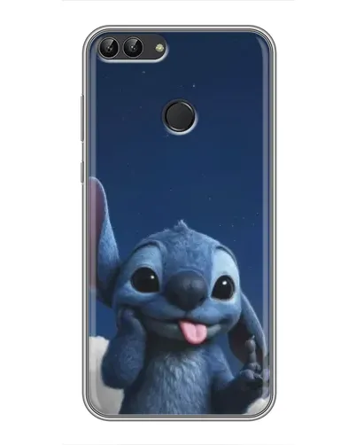 Чехол для Huawei P Smart (Enjoy 7s, FIG-LA1) с картинкой «Стич в облаках» Чехол для Huawei P Smart (Enjoy 7s, FIG-LA1) с картинкой «Стич в облаках»