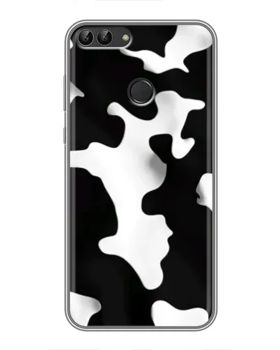 Чехол для Huawei P Smart (Enjoy 7s, FIG-LA1) с картинкой «Черно-белое пятно» Чехол для Huawei P Smart (Enjoy 7s, FIG-LA1) с картинкой «Черно-белое пятно»