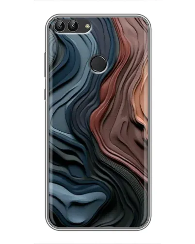 Чехол для Huawei P Smart (Enjoy 7s, FIG-LA1) с картинкой «Цветные волны каньона» Чехол для Huawei P Smart (Enjoy 7s, FIG-LA1) с картинкой «Цветные волны каньона»