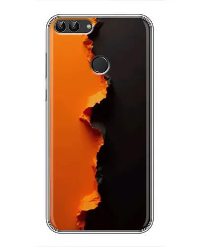 Чехол для Huawei P Smart (Enjoy 7s, FIG-LA1) с картинкой «Оранжевый разлом» Чехол для Huawei P Smart (Enjoy 7s, FIG-LA1) с картинкой «Оранжевый разлом»