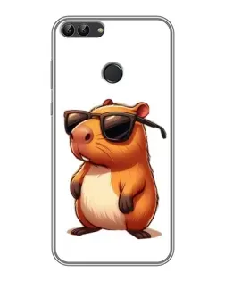 Чохол для Huawei P Smart (Enjoy 7s, FIG-LA1) з картинкою «Капібара в окулярах» Чохол для Huawei P Smart (Enjoy 7s, FIG-LA1) з картинкою «Капібара в окулярах»