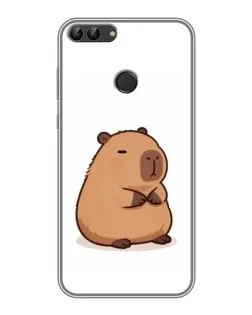 Чохол для Huawei P Smart (Enjoy 7s, FIG-LA1) з картинкою «Товстенька капібара» Чохол для Huawei P Smart (Enjoy 7s, FIG-LA1) з картинкою «Товстенька капібара»