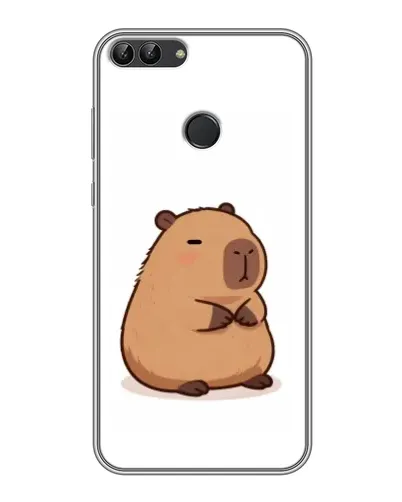Чехол для Huawei P Smart (Enjoy 7s, FIG-LA1) с картинкой «Толстенькая капибара» Чехол для Huawei P Smart (Enjoy 7s, FIG-LA1) с картинкой «Толстенькая капибара»