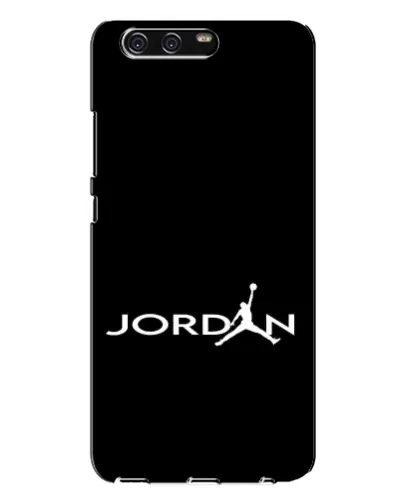 Чехол для Huawei P10 Plus (VKY) с картинкой «Jordan White Logo»