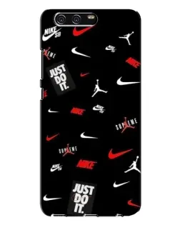 Чехол для Huawei P10 Plus (VKY) с картинкой «Nike Mix Pattern»
