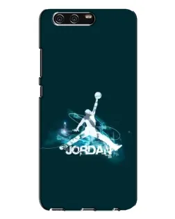 Чехол для Huawei P10 Plus (VKY) с картинкой «Jordan Blue Fire»