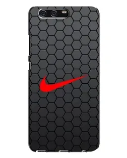 Чехол для Huawei P10 Plus (VKY) с картинкой «Nike — карбоновая сетка»