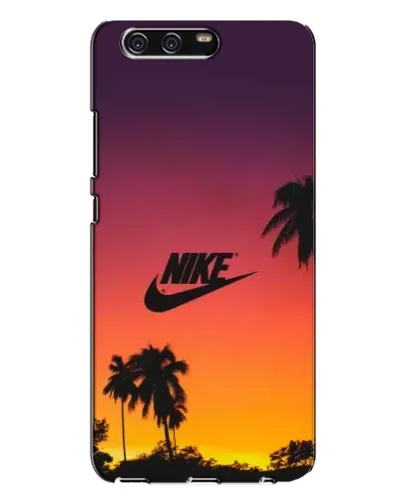 Чехол для Huawei P10 Plus (VKY) с картинкой «Nike на закате солнца»