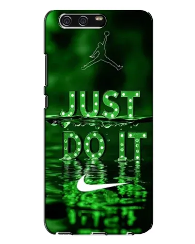 Чехол для Huawei P10 Plus (VKY) с картинкой «Зеленый неоновый Nike»