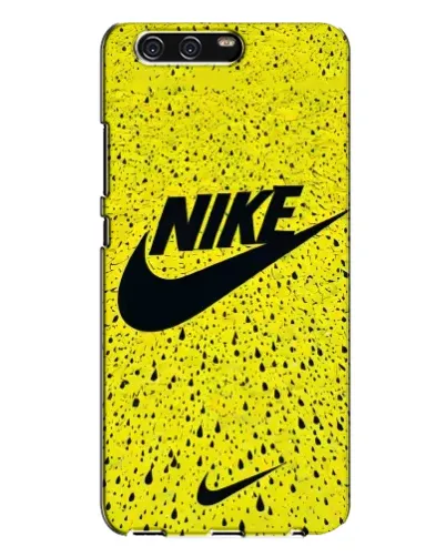 Чехол для Huawei P10 Plus (VKY) с картинкой «Желтый текстурный Nike»
