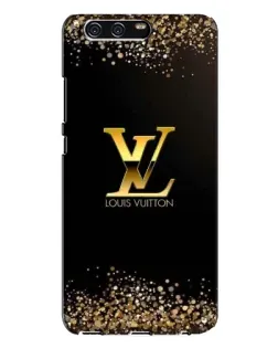 Чехол для Huawei P10 Plus (VKY) с картинкой «LV — золотые искры»