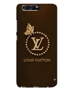 Чехол для Huawei P10 Plus (VKY) с картинкой «LV — золотая печать»