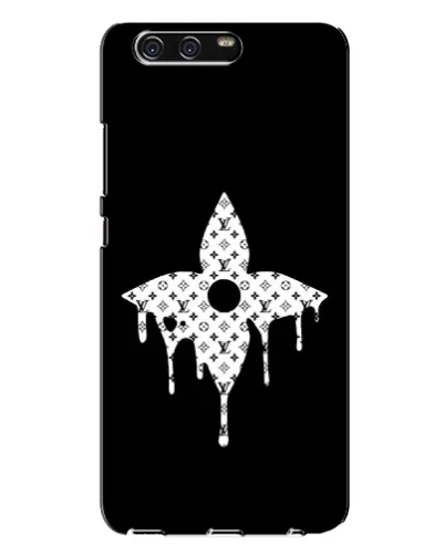 Чехол для Huawei P10 Plus (VKY) с картинкой «Цветочная монограмма»