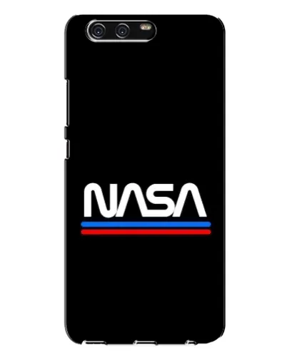 Чехол для Huawei P10 Plus (VKY) с картинкой «NASA — классика Red Blue»