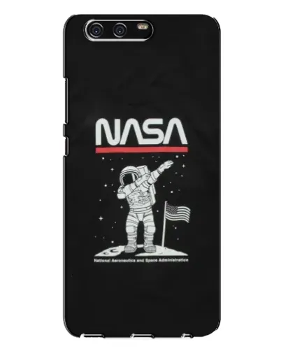 Чехол для Huawei P10 Plus (VKY) с картинкой «NASA — шагаем по Луне»