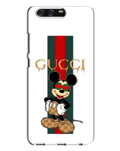 Чехол для Huawei P10 Plus (VKY) с картинкой «Микки Маус Gucci — полосы»