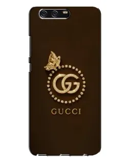 Чехол для Huawei P10 Plus (VKY) с картинкой «Gucci — золотая бабочка»