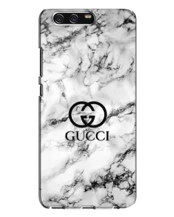 Чехол для Huawei P10 Plus (VKY) с картинкой «Gucci — мраморный шик»
