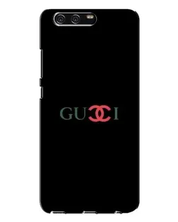 Чехол для Huawei P10 Plus (VKY) с картинкой «Gucci — красный градиент»