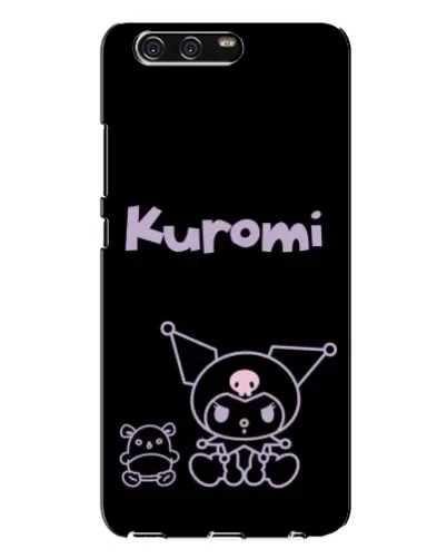 Чехол для Huawei P10 Plus (VKY) с картинкой «Kuromi — черный минимализм» Чехол для Huawei P10 Plus (VKY) с картинкой «Kuromi — черный минимализм»