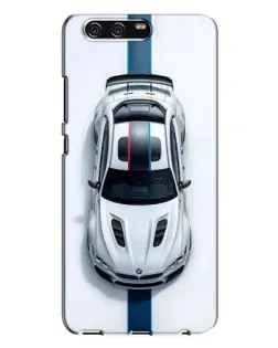 Чехол для Huawei P10 Plus (VKY) с картинкой «Вид сверху — BMW M»