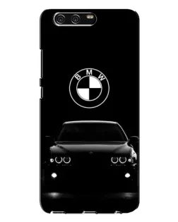 Чехол для Huawei P10 Plus (VKY) с картинкой «BMW — взгляд из темноты»