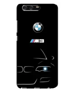 Чехол для Huawei P10 Plus (VKY) с картинкой «Минималистичный принт BMW M3»