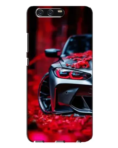 Чехол для Huawei P10 Plus (VKY) с картинкой «Спортивная BMW и цветы» Чехол для Huawei P10 Plus (VKY) с картинкой «Спортивная BMW и цветы»