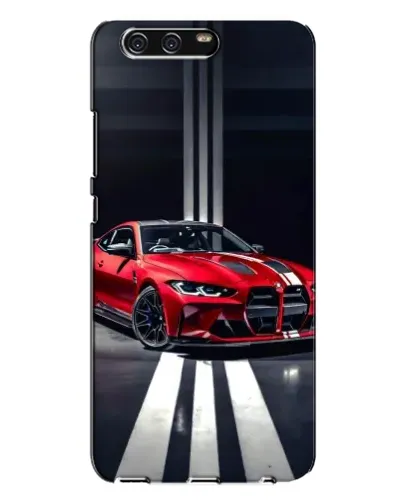 Чехол для Huawei P10 Plus (VKY) с картинкой «Красная BMW на дороге» Чехол для Huawei P10 Plus (VKY) с картинкой «Красная BMW на дороге»