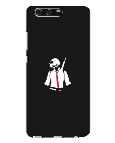 Чохол для Huawei P10 Plus (VKY) з картинкою «PUBG — силует воїна»