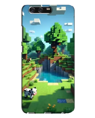 Чехол для Huawei P10 Plus (VKY) с картинкой «Minecraft летний день»