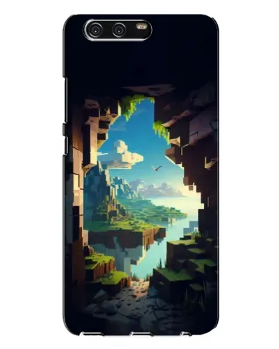 Чехол для Huawei P10 Plus (VKY) с картинкой «Вид из пещеры»