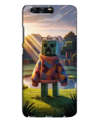 Чехол для Huawei P10 Plus (VKY) с картинкой «Крипер в свитере»