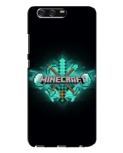 Чехол для Huawei P10 Plus (VKY) с картинкой «Minecraft Diamond лого» Чехол для Huawei P10 Plus (VKY) с картинкой «Minecraft Diamond лого»